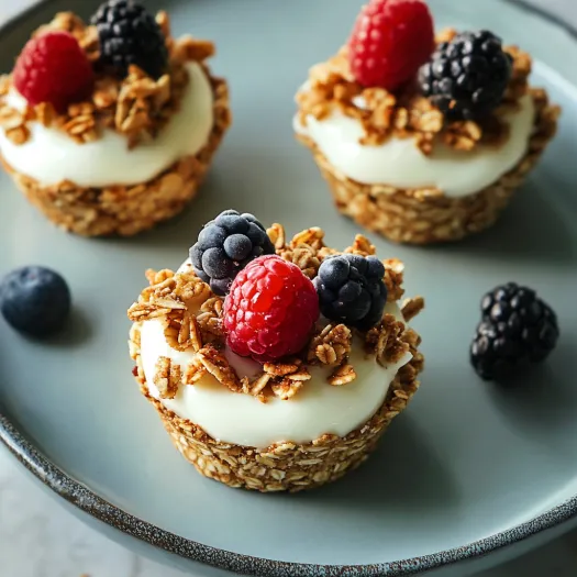 Prep Ahead: Wholesome Granola Yogurt Cups for Stress-Free Mornings